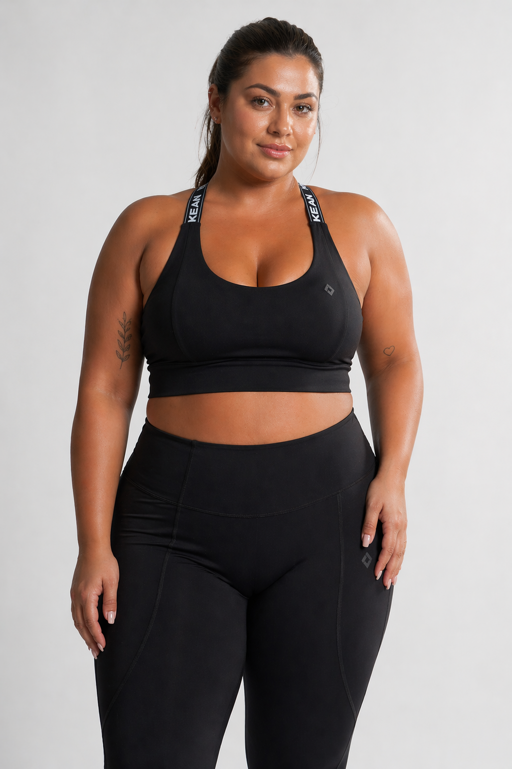 Edge Sports Bra Black | KEAN